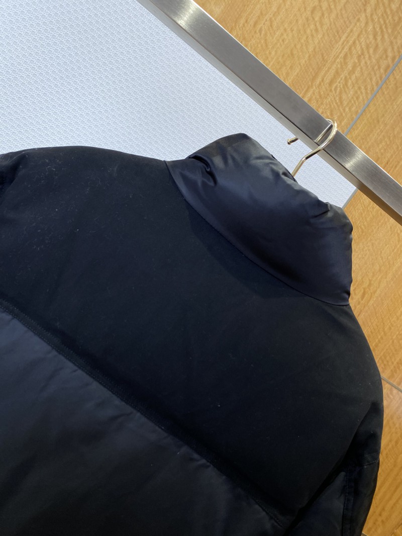 Prada Solid Color Stand Collar Down Jacket 4
