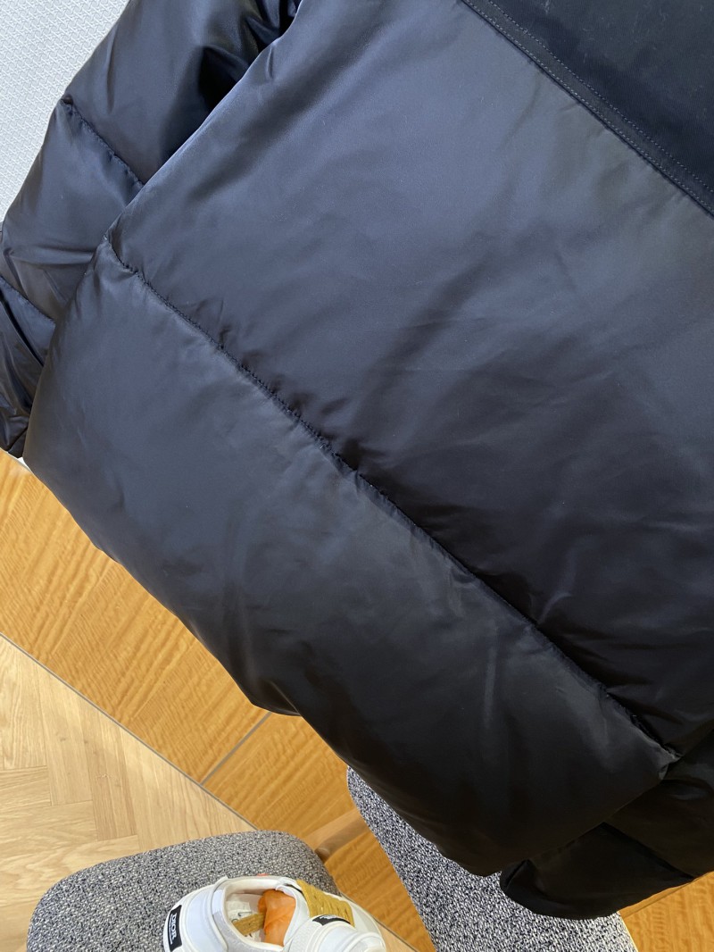 Prada Solid Color Stand Collar Down Jacket 5