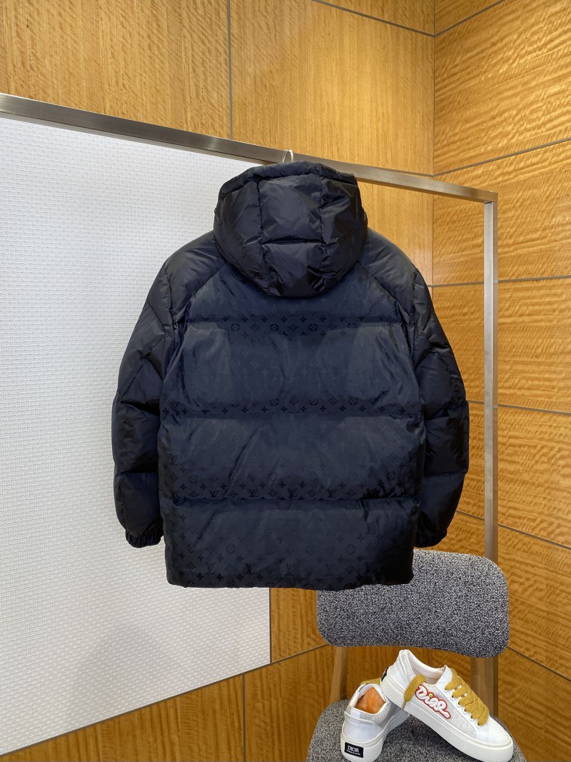 LV Classic Monogram Hooded Down Jacket 1 1
