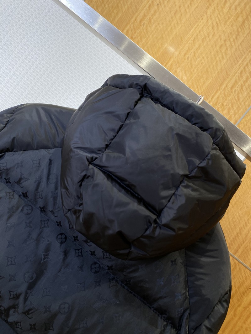 LV Classic Monogram Hooded Down Jacket 1 5