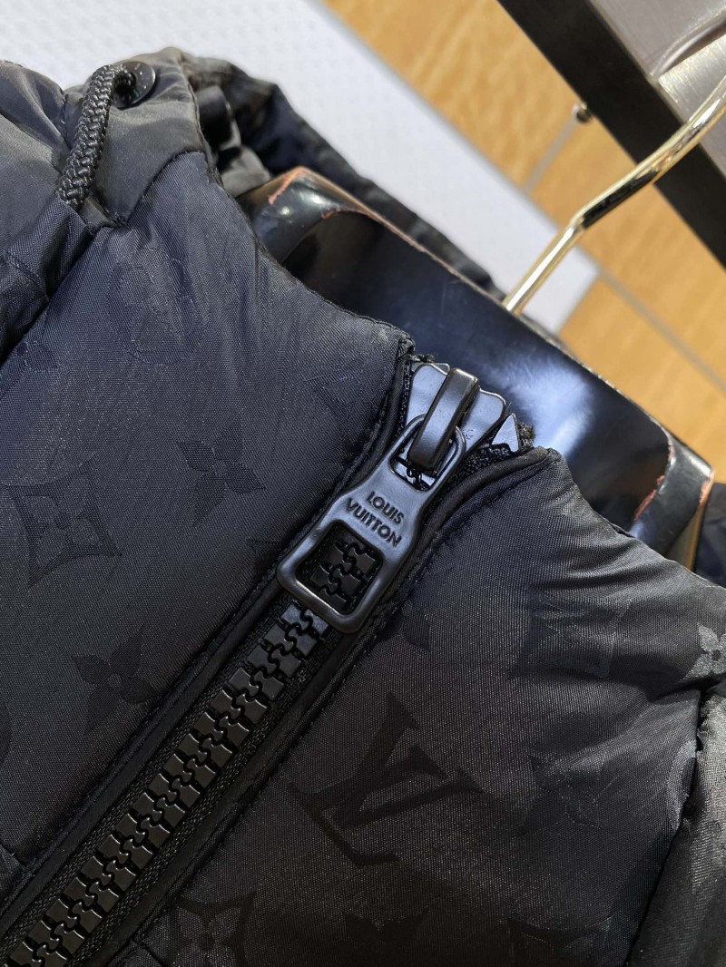 LV Classic Monogram Hooded Down Jacket 1 6
