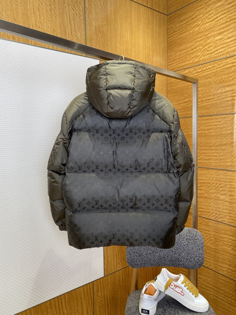 LV Classic Monogram Hooded Down Jacket 2 1