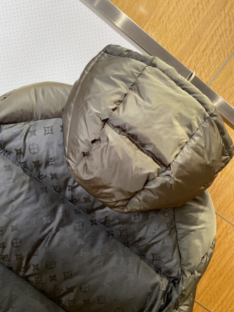 LV Classic Monogram Hooded Down Jacket 2 5