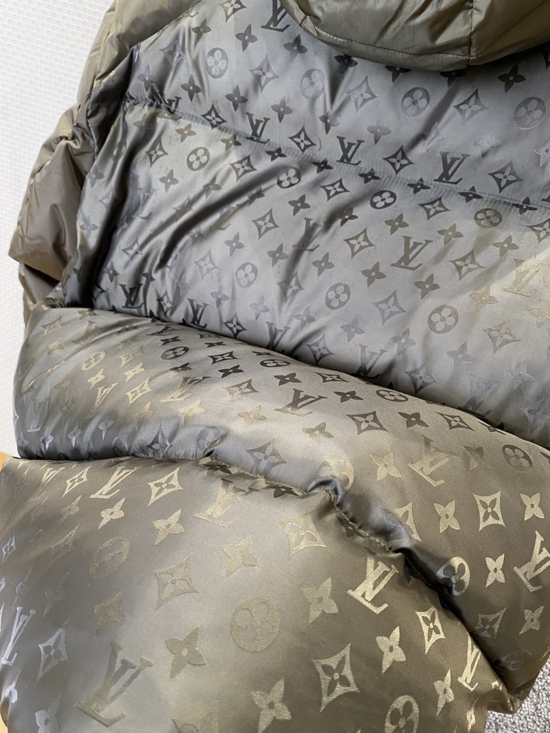 LV Classic Monogram Hooded Down Jacket 2 6
