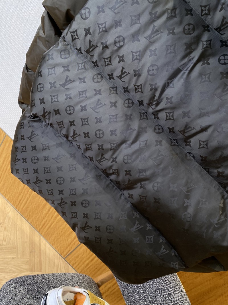 LV Classic Monogram Hooded Down Jacket 2 7