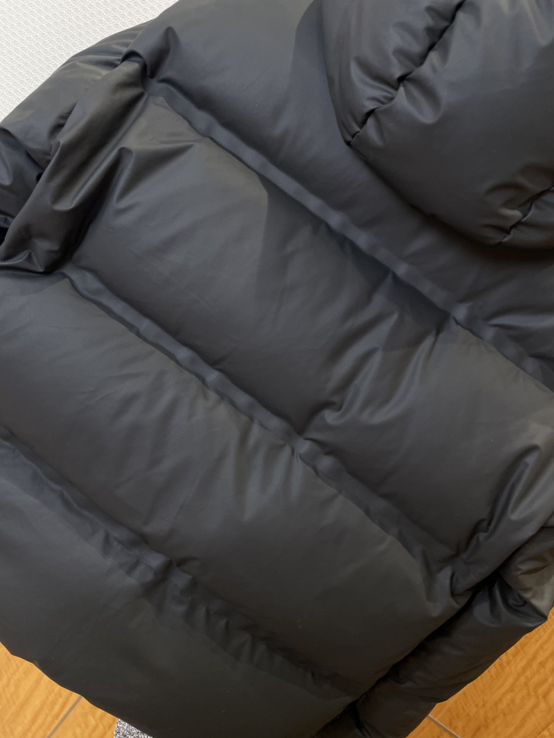 Prada Logo Hooded Down Jacket 7