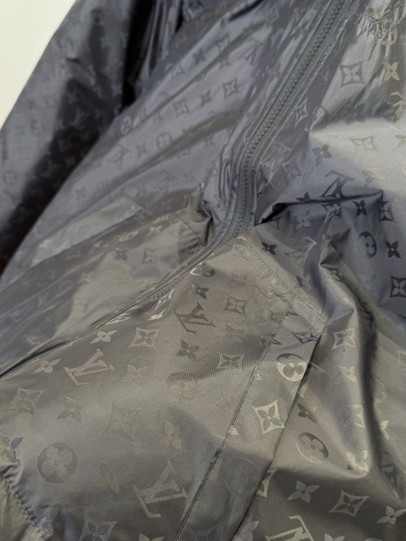 LV All-over Print Zip-up Down Jacket 2 4