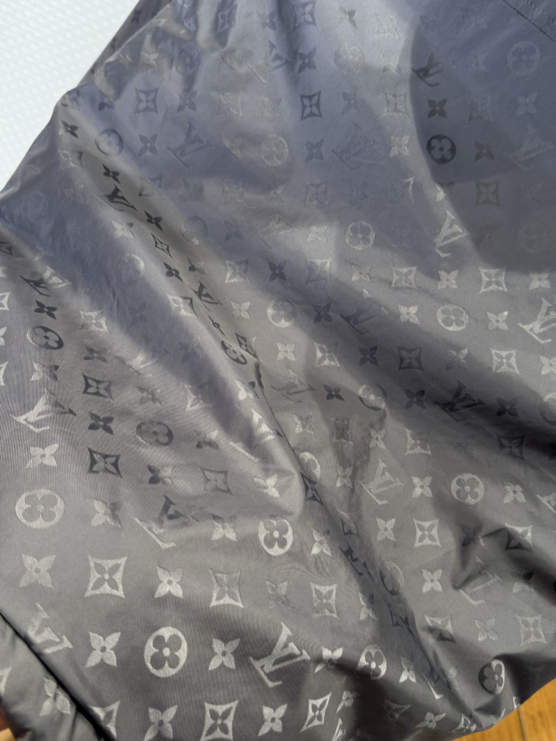 LV All-over Print Zip-up Down Jacket 2 7
