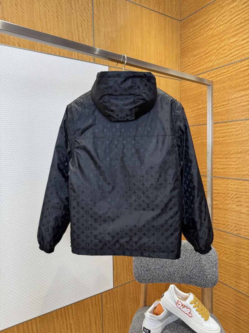 LV All-over Print Zip-up Down Jacket 3 1