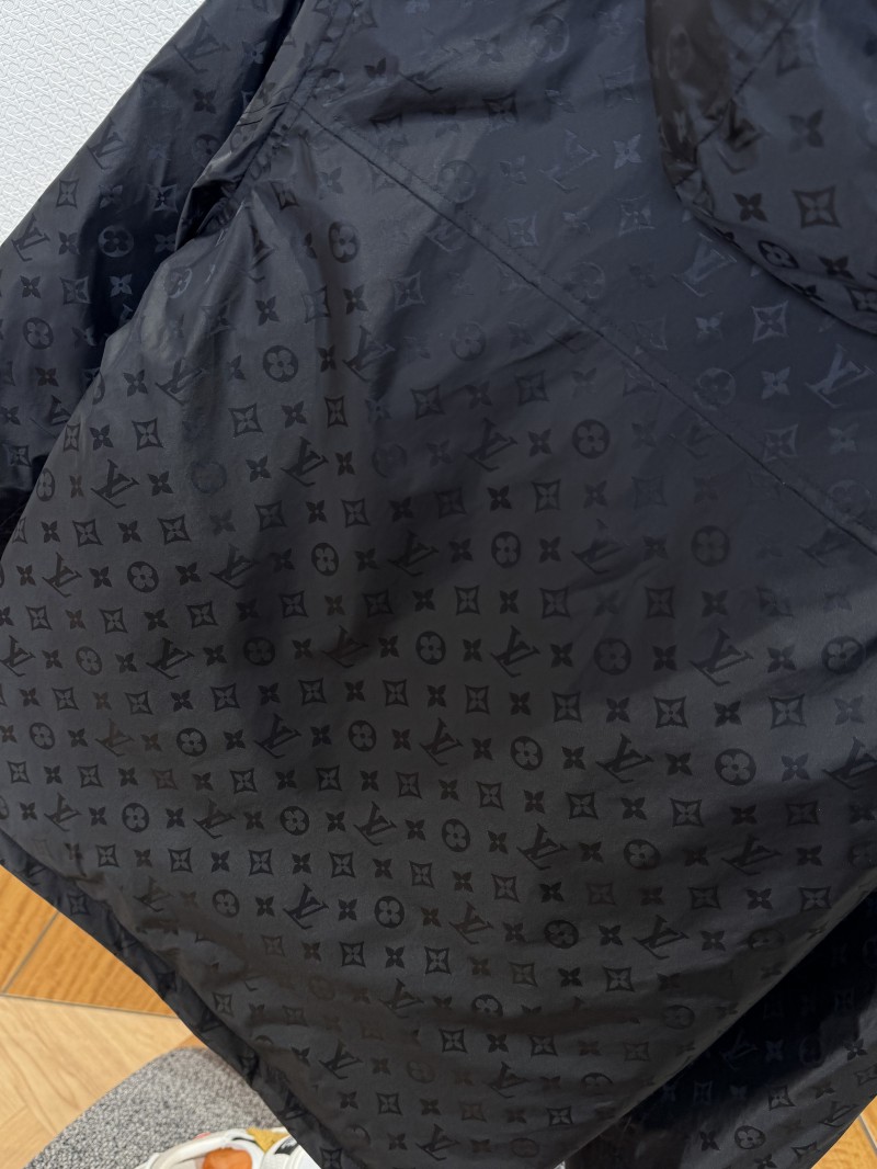 LV All-over Print Zip-up Down Jacket 3 6