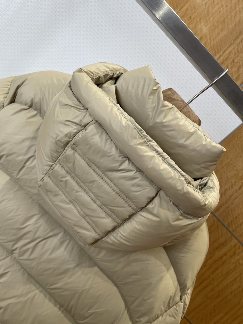 Dior Letter Print Stand Collar Hooded Quilted Down Jacket 2 6