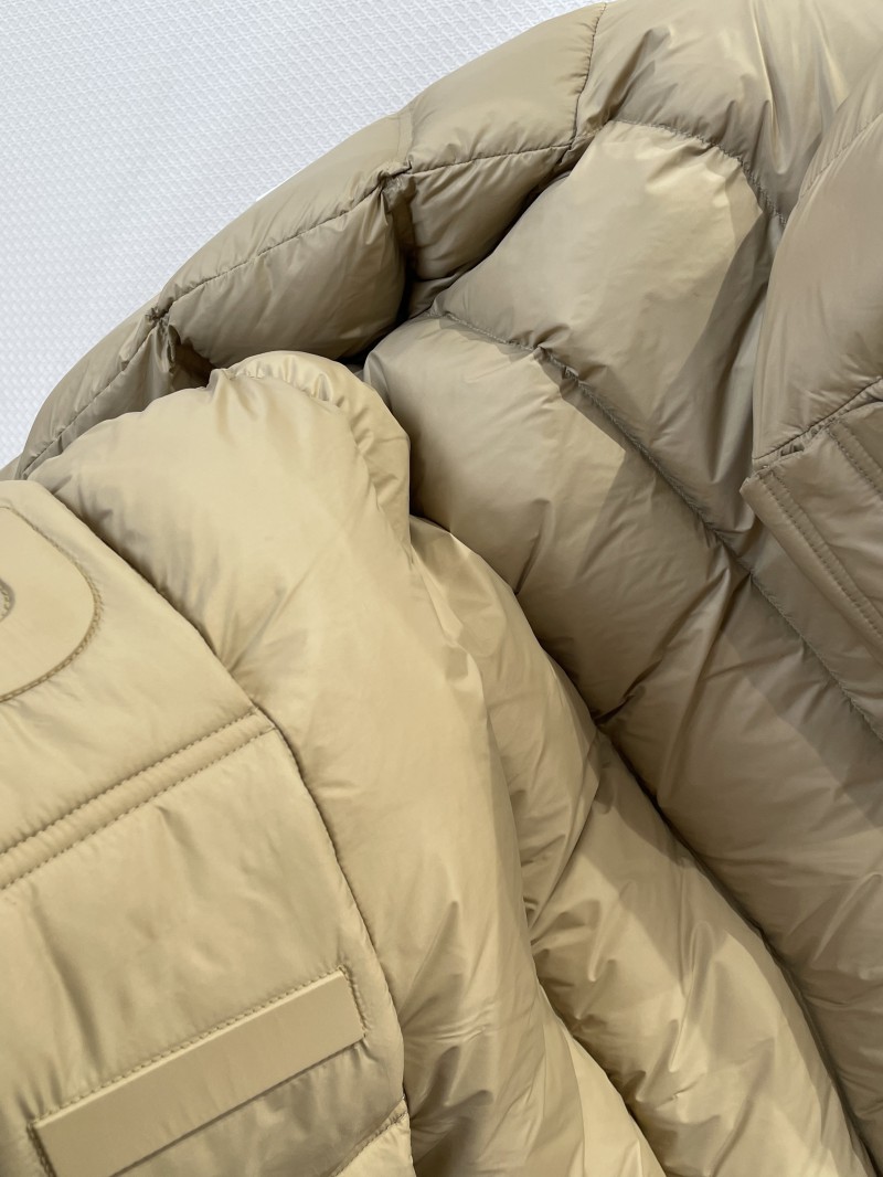Dior Letter Print Stand Collar Hooded Quilted Down Jacket 2 7