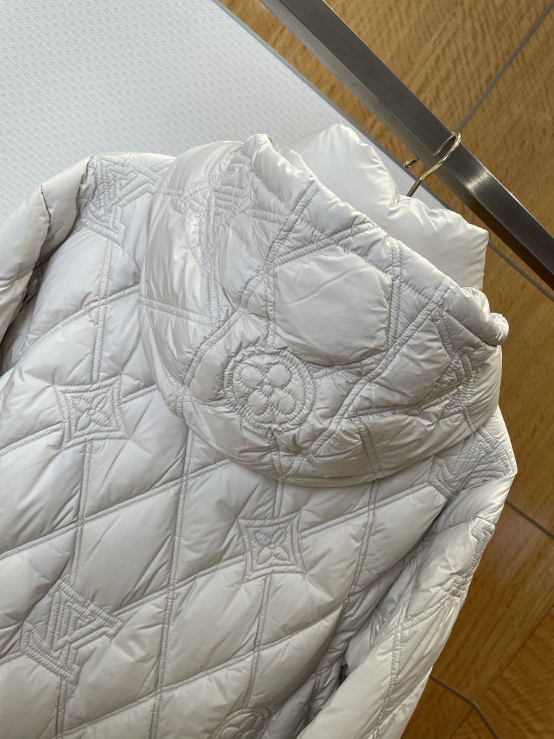 LV Quilted Hooded Down Jacket 1 5