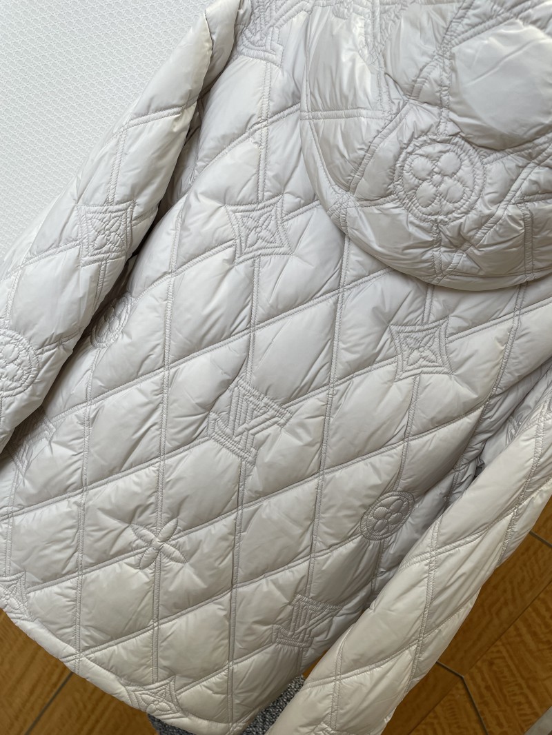 LV Quilted Hooded Down Jacket 1 6