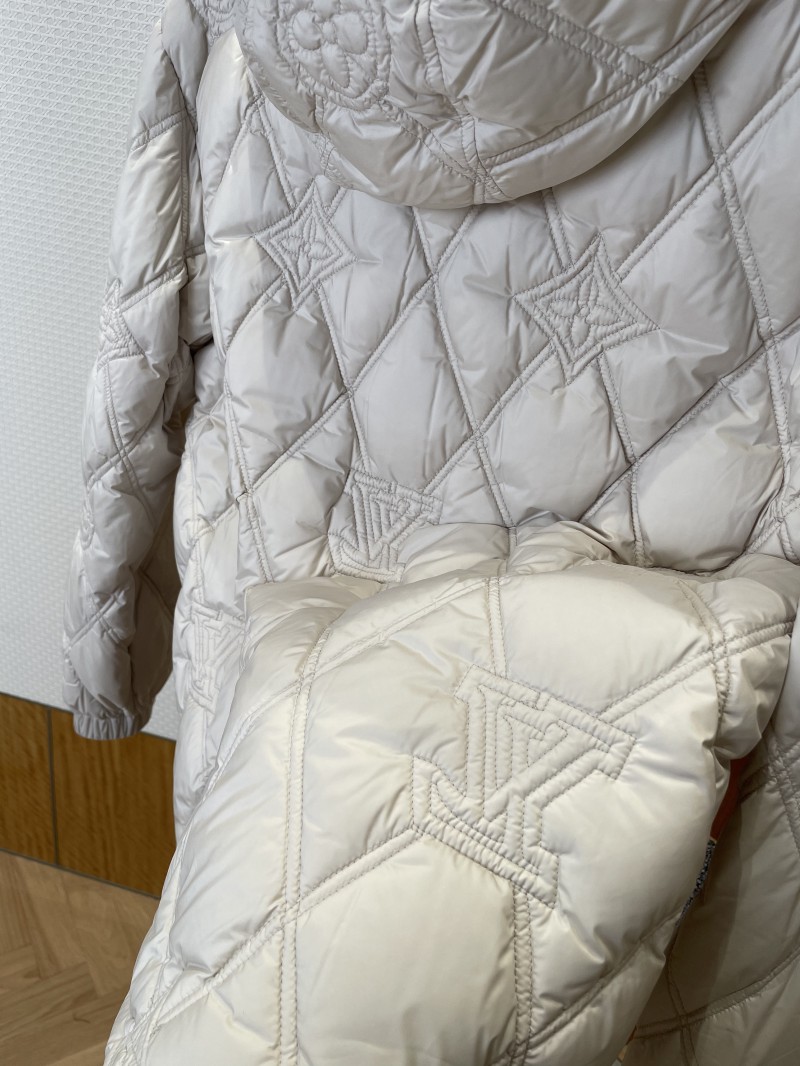 LV Quilted Hooded Down Jacket 1 7