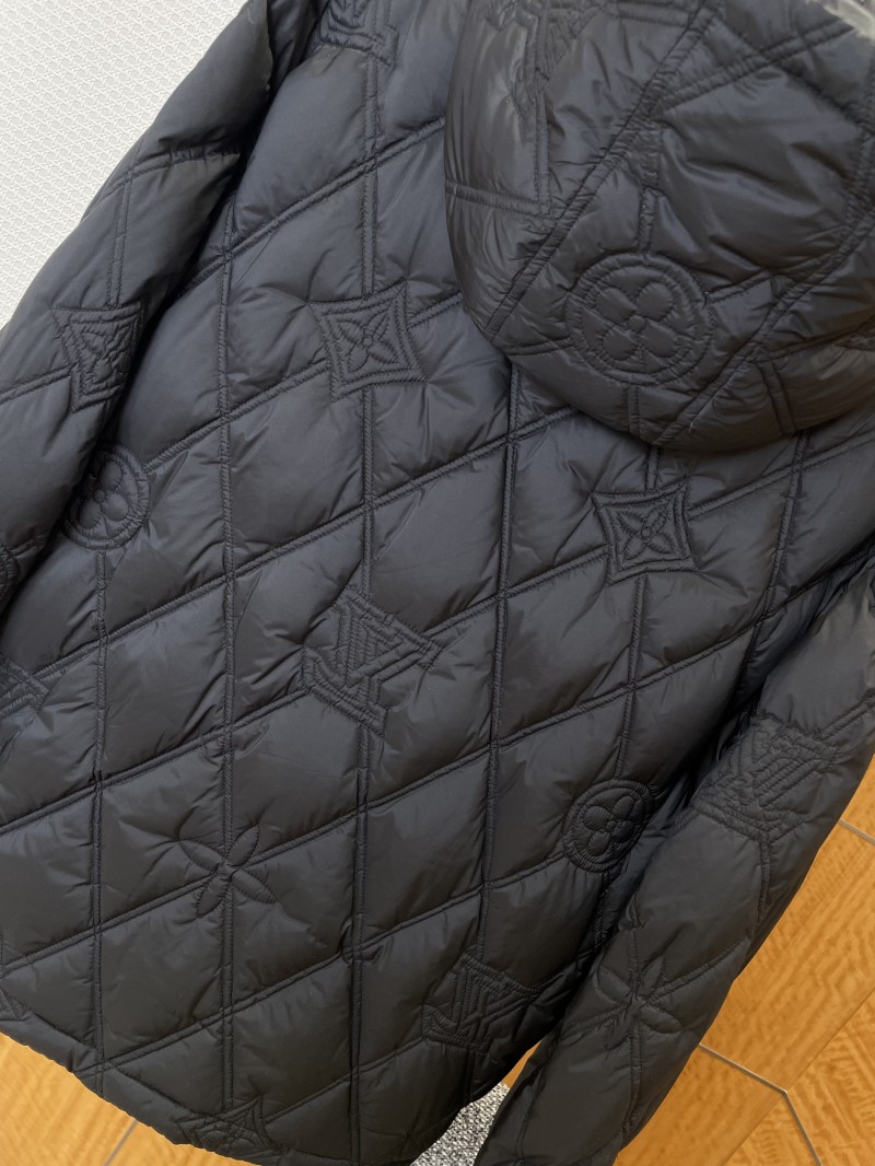 LV Quilted Hooded Down Jacket 2 6