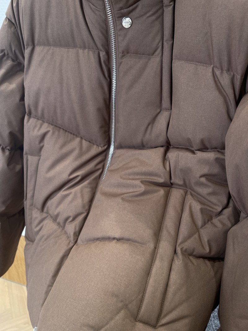 Fendi Detachable Sleeve Stand Collar Down Jacket 1 4