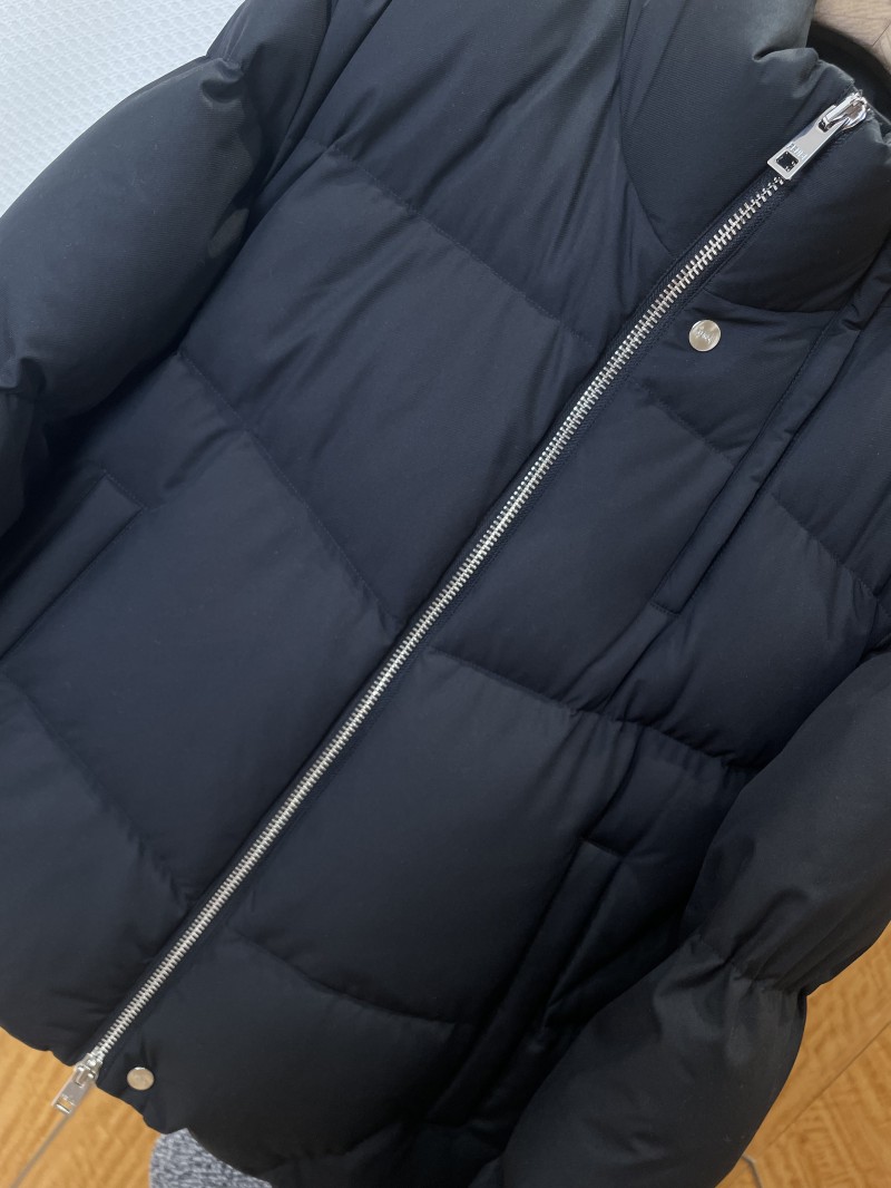 Fendi Detachable Sleeve Stand Collar Down Jacket 3 6