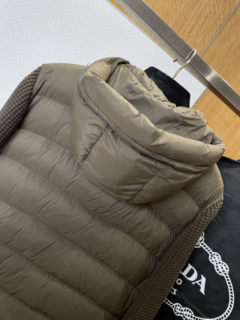 Prada Knit Panel Down Jacket 5