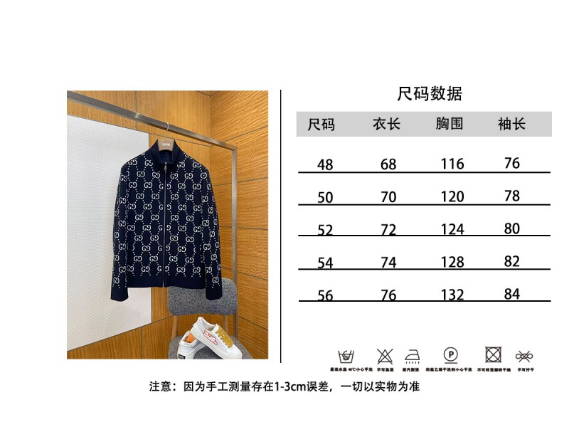 Gucci All-Over Logo Print Knit Down Jacket 9