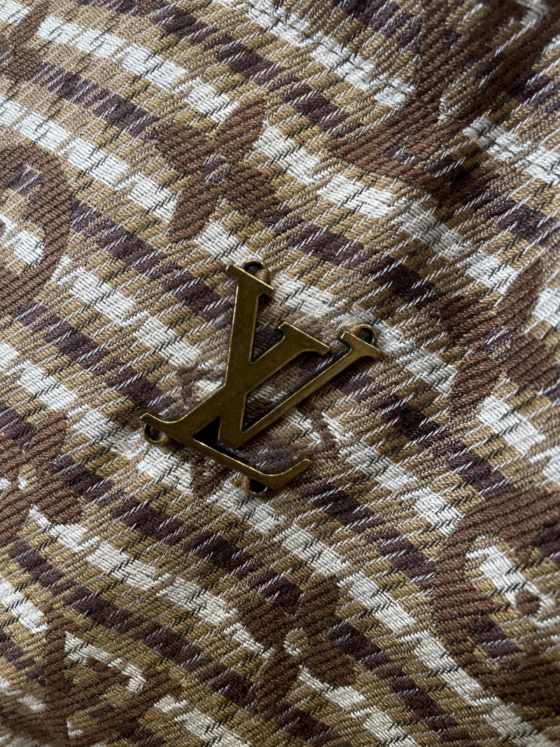 LV Monogram All-Over Print Stand Collar Down Jacket 5