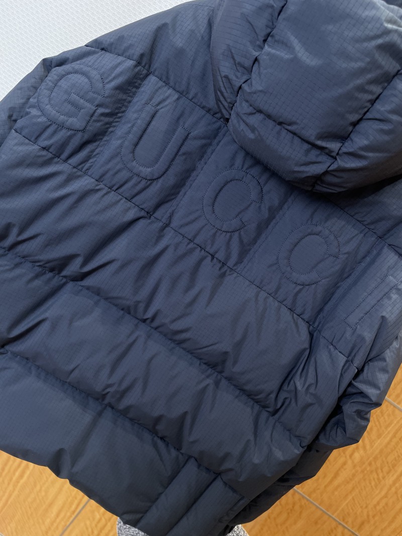 Gucci Embroidered Logo Hooded Down Jacket 1 7
