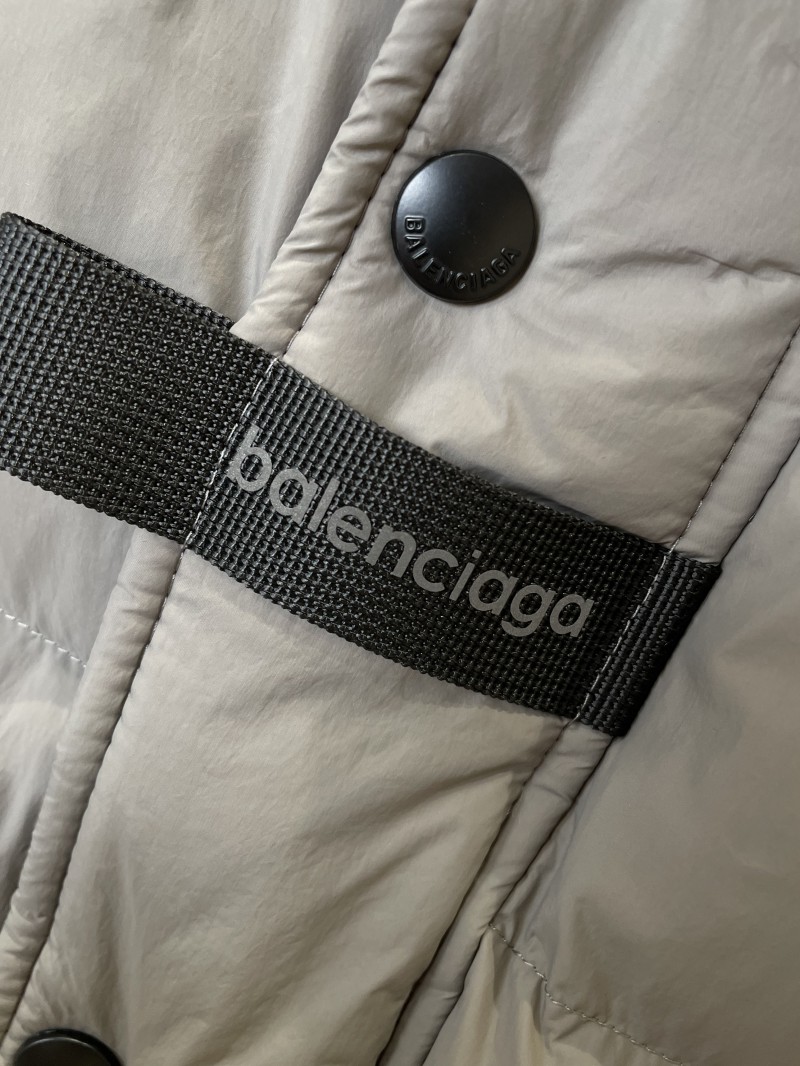 Balenciaga Patchwork Hooded Down Jacket 1 5