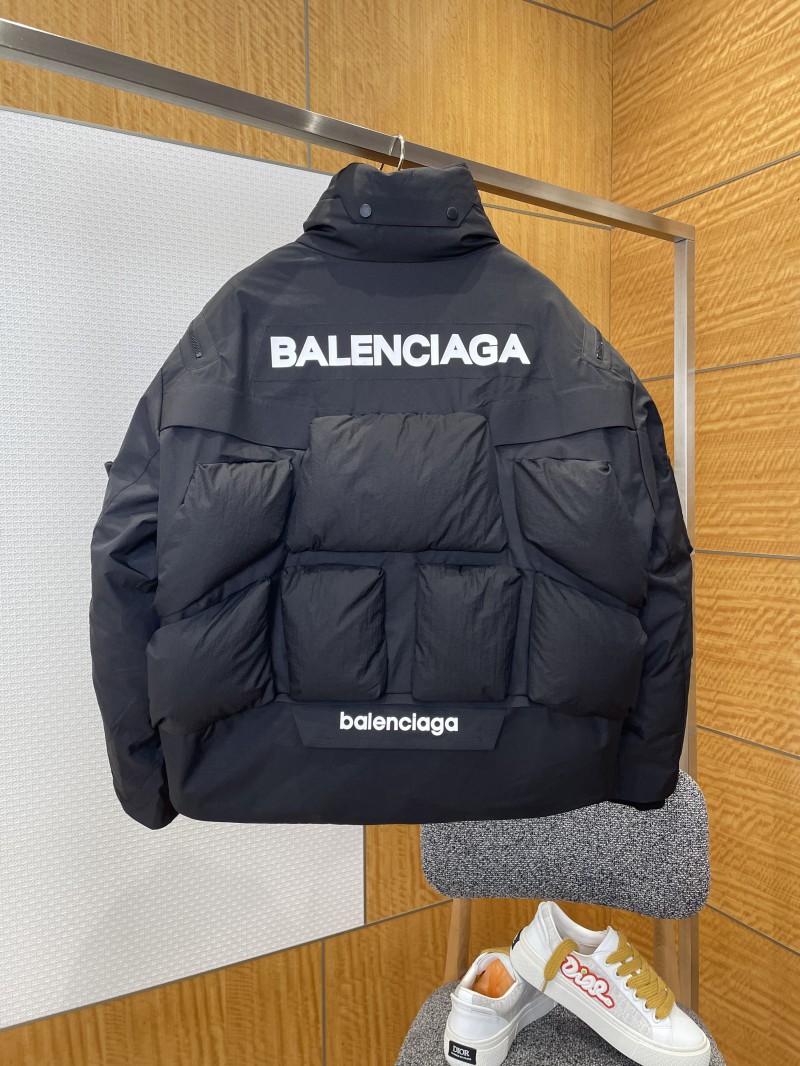 Balenciaga Workwear-Inspired Down Jacket 1
