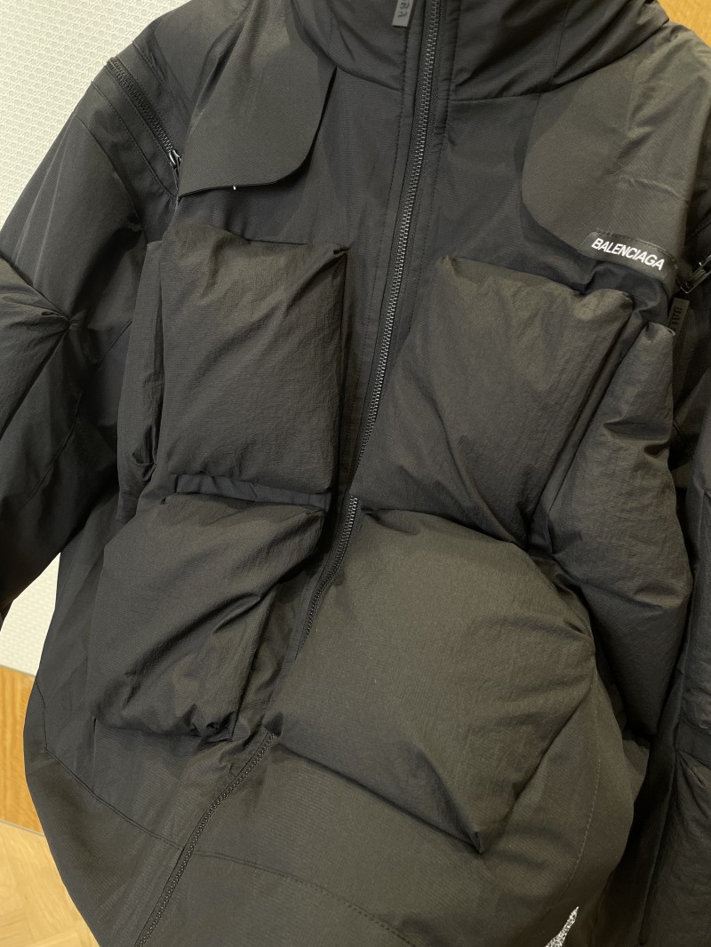 Balenciaga Workwear-Inspired Down Jacket 4