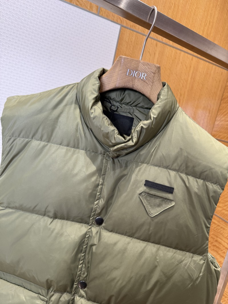 Prada Nylon Triangle Label Down Vest 2