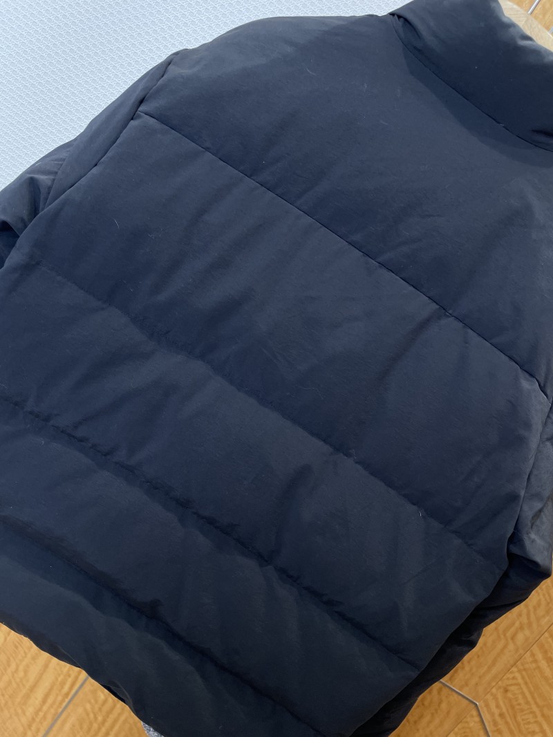 Prada Enameled Triangle Logo Stand Collar Quilted Down Jacket 6