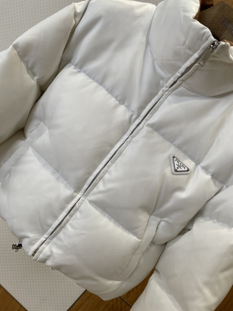 Prada Stand Collar Short Down Jacket 1 3