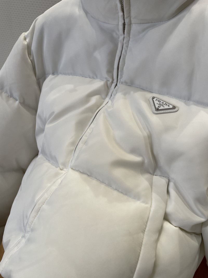Prada Stand Collar Short Down Jacket 1 5