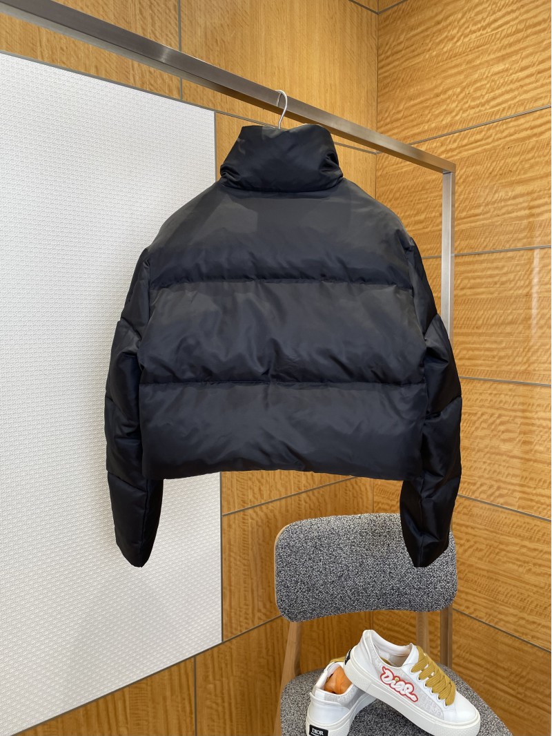 Prada Stand Collar Short Down Jacket 2 1