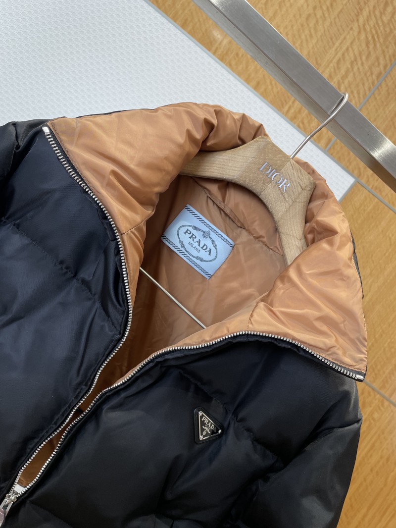 Prada Stand Collar Short Down Jacket 2 2