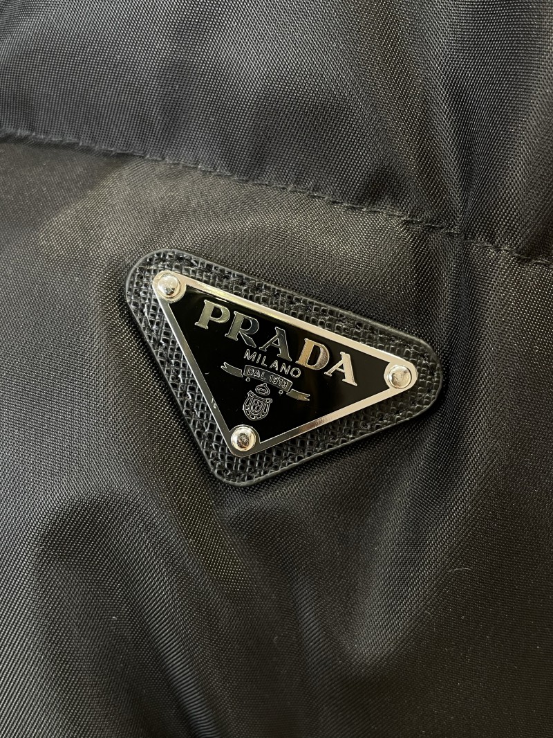 Prada Stand Collar Short Down Jacket 2 5