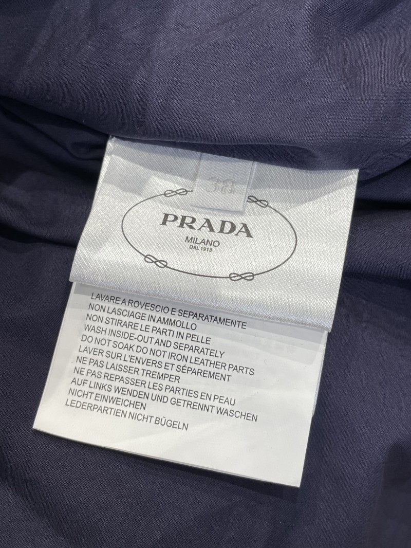 Prada Hooded Mid-Length Quilted Down Jacket 1 8