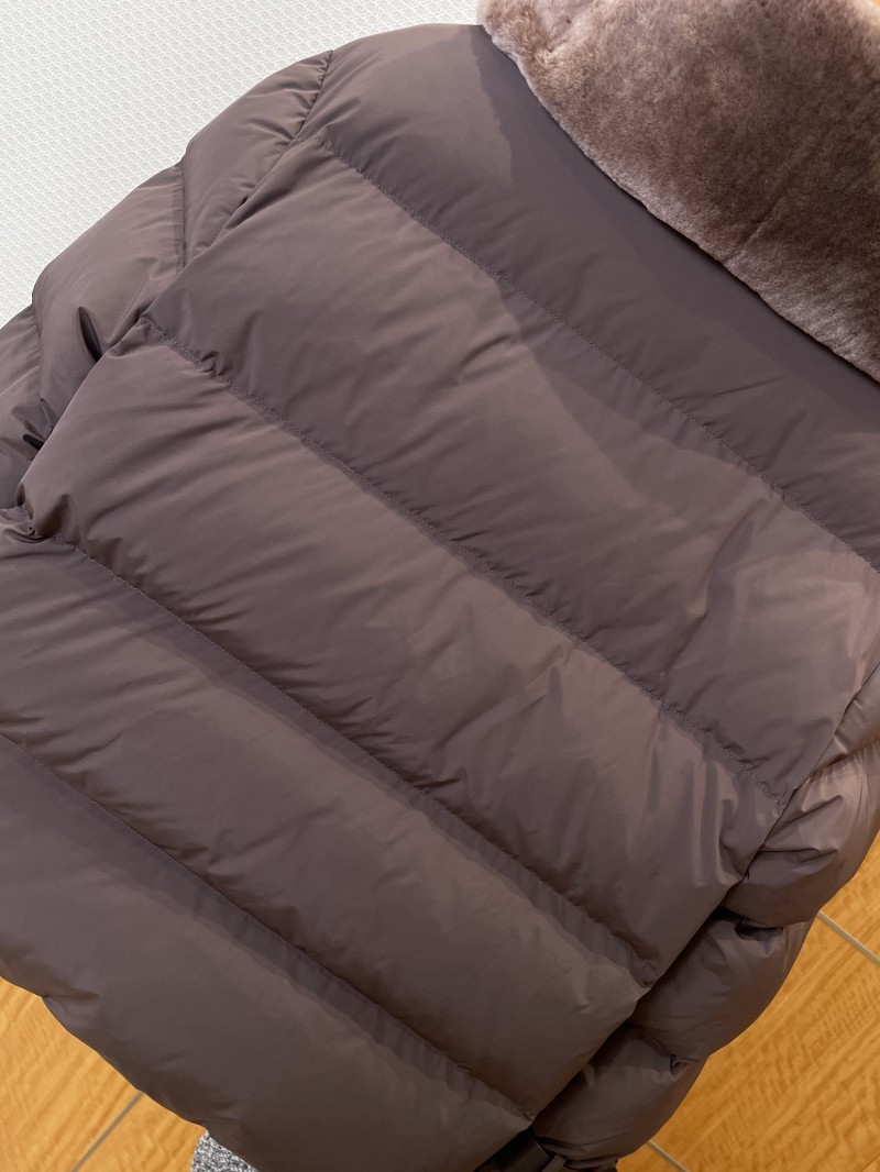 Fendi Fur Collar Ski Jacket Down Jacket 2 6