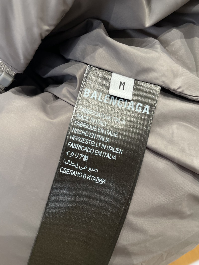 Balenciaga Embroidered Stand Collar Down Jacket 1 8