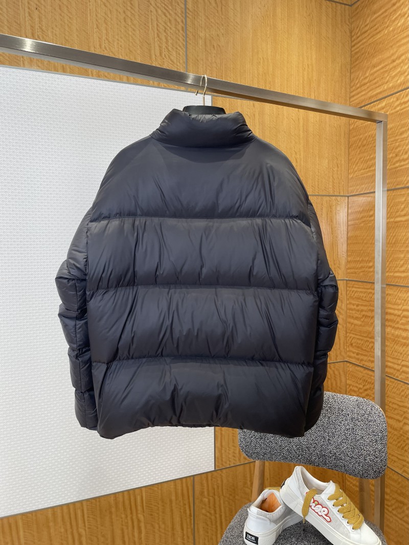 Balenciaga Embroidered Stand Collar Down Jacket 2 1