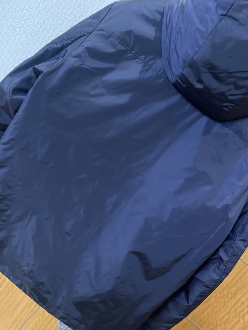 Prada Classic Triangle Logo Hooded Down Jacket 6