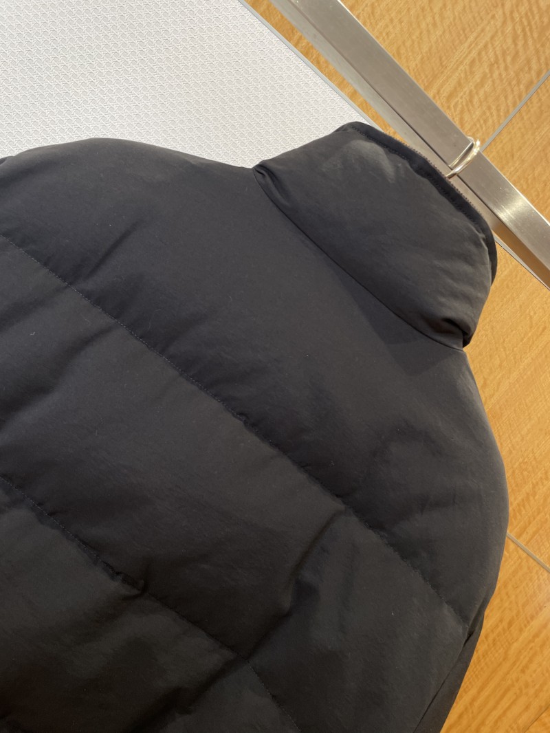 Prada Stand Collar Button-Down Down Jacket 5