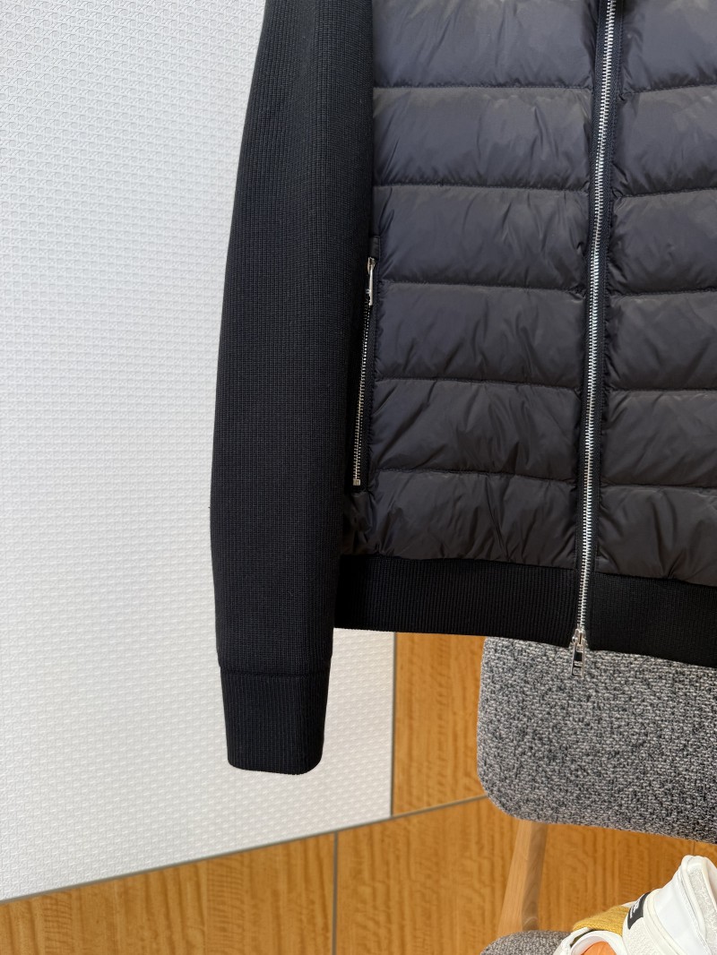 Prada Metal Triangle Patchwork Down Jacket 1 3