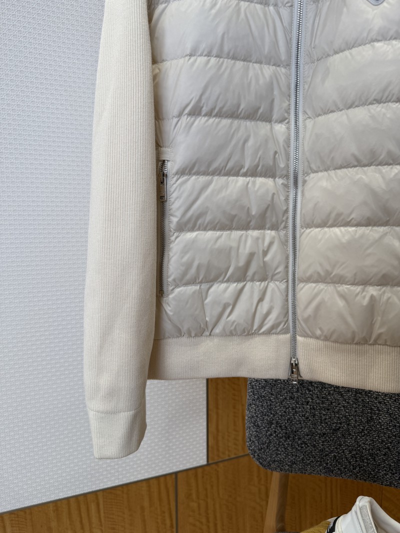Prada Metal Triangle Patchwork Down Jacket 2 5