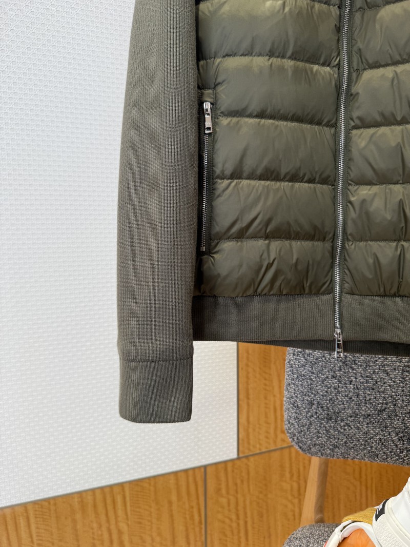 Prada Metal Triangle Patchwork Down Jacket 4 4