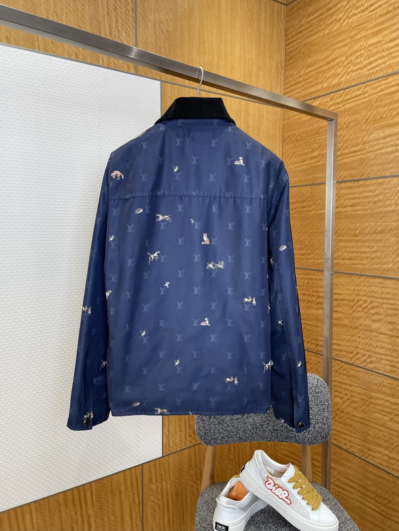 LV Animal Print Lapel Jacket 1
