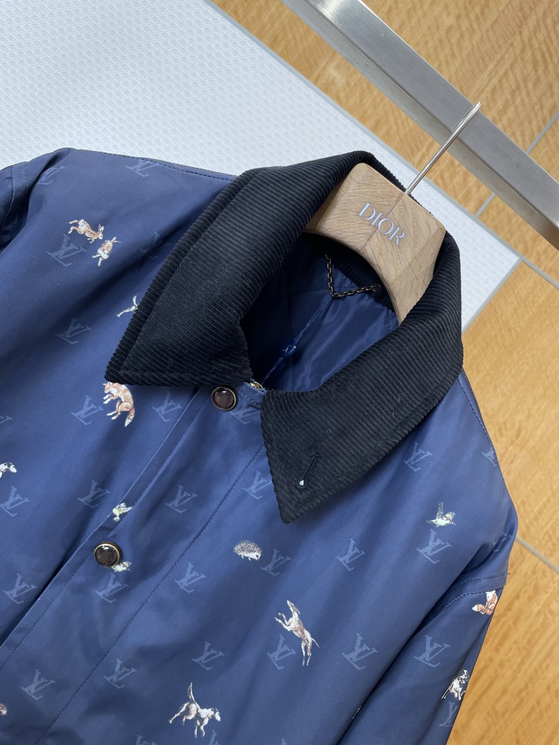 LV Animal Print Lapel Jacket 2