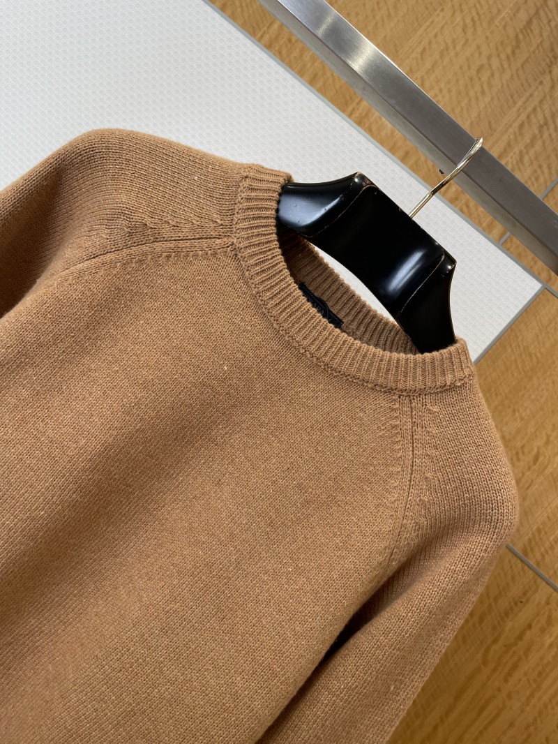 Prada Embroidered Crewneck Knit Sweater 2