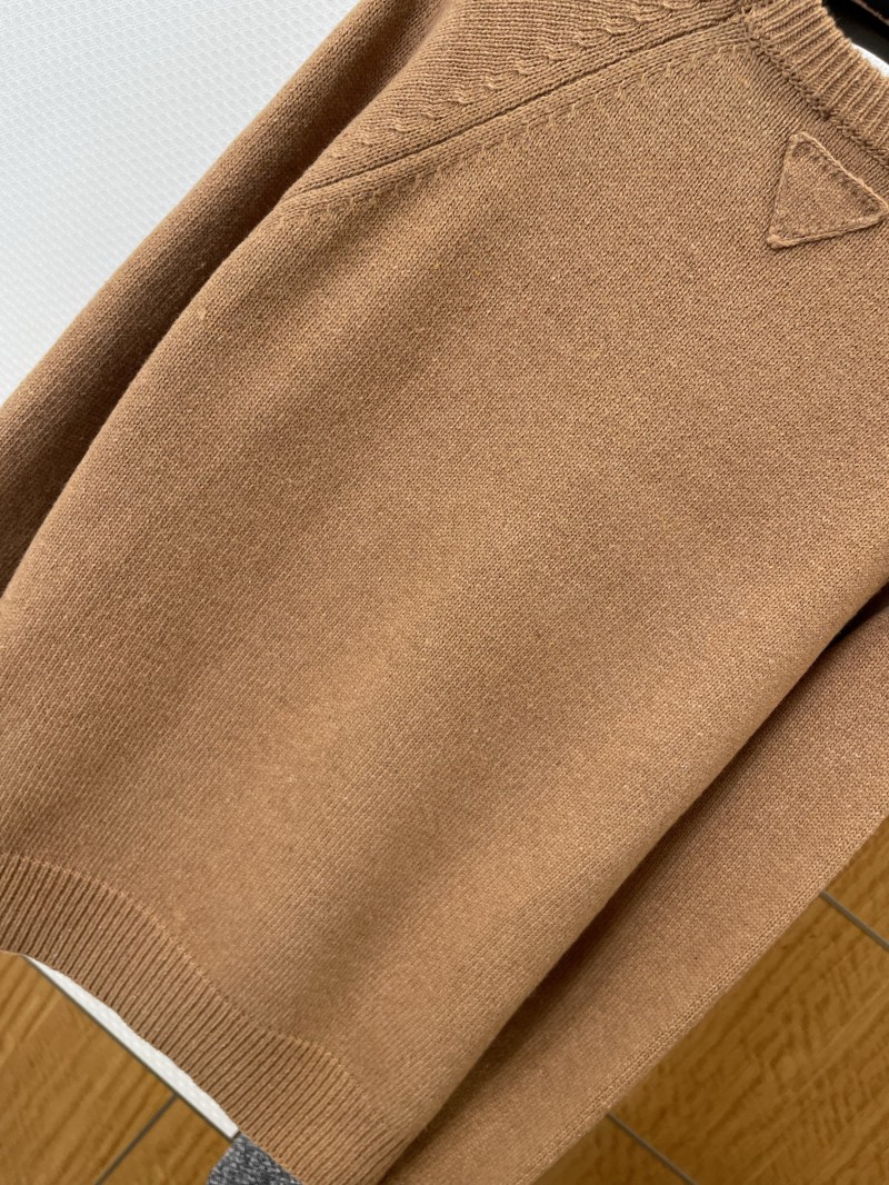 Prada Embroidered Crewneck Knit Sweater 6