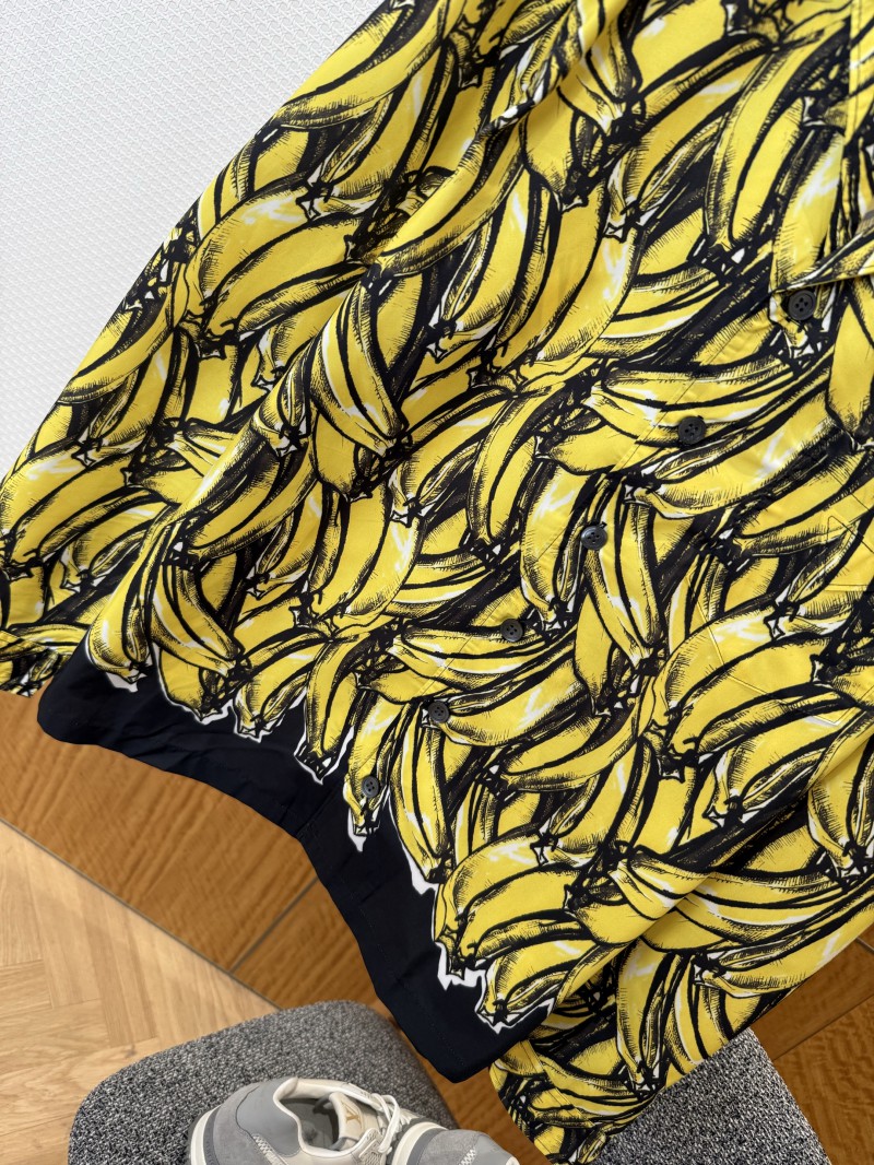 Prada Banana Print Casual Shirt 1 3